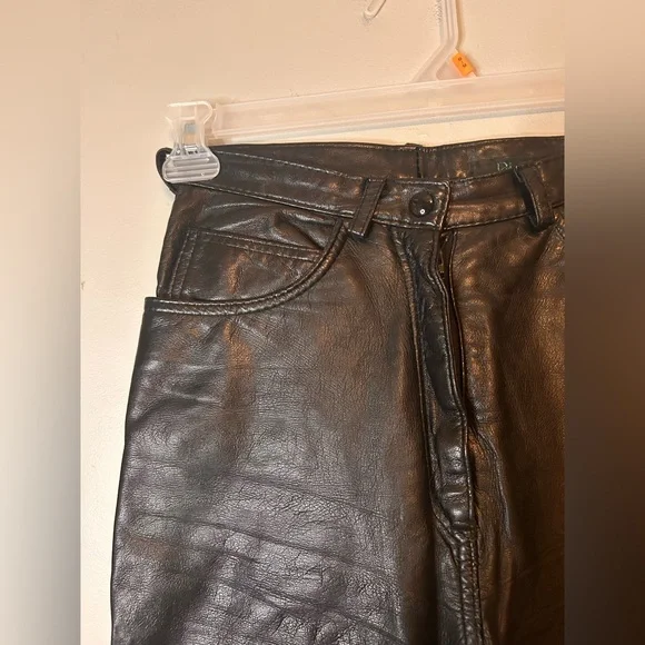 Genuine leather pants - Picture 3 of 14